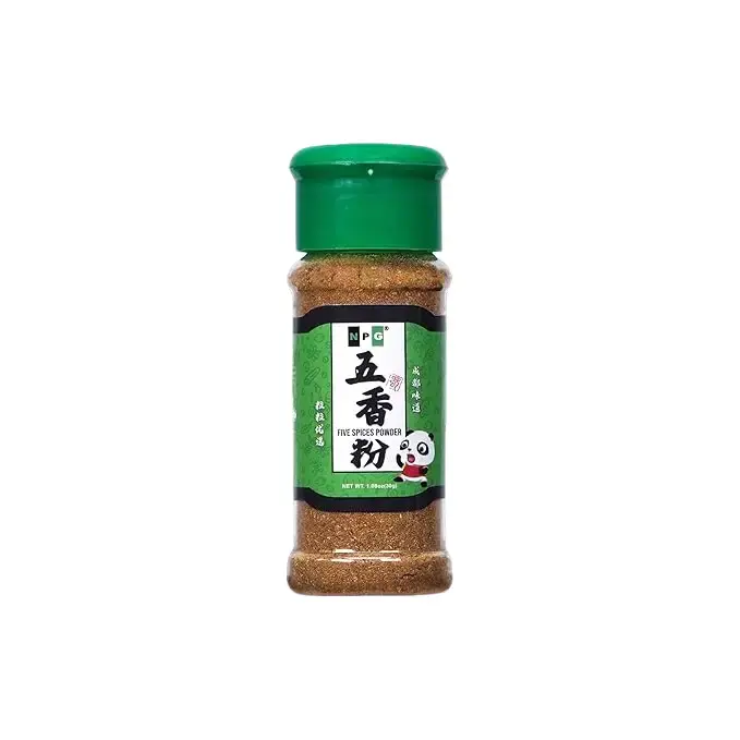 NPG Original Ground Chinese 5-Spice Powder, 1.08oz, Rich Flavor, Gluten-Free, Natural Spices, No Preservatives, No MSG, for Asian Cuisine, Stir-Fry, Youth