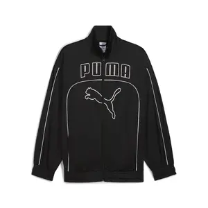 PUMA Mens Future Archive Relaxed  Athletic Outerwear Casual - Black