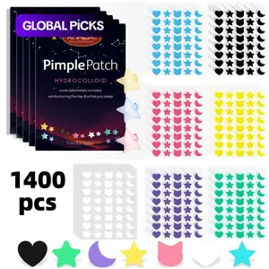 1400pcs Hydrocolloid Acne Patches, Blemish Patches, & Swollen Skin Care Products, Facial Skin Care Essentials, Effective Acne Removal Solution, Acne Spot Treatment