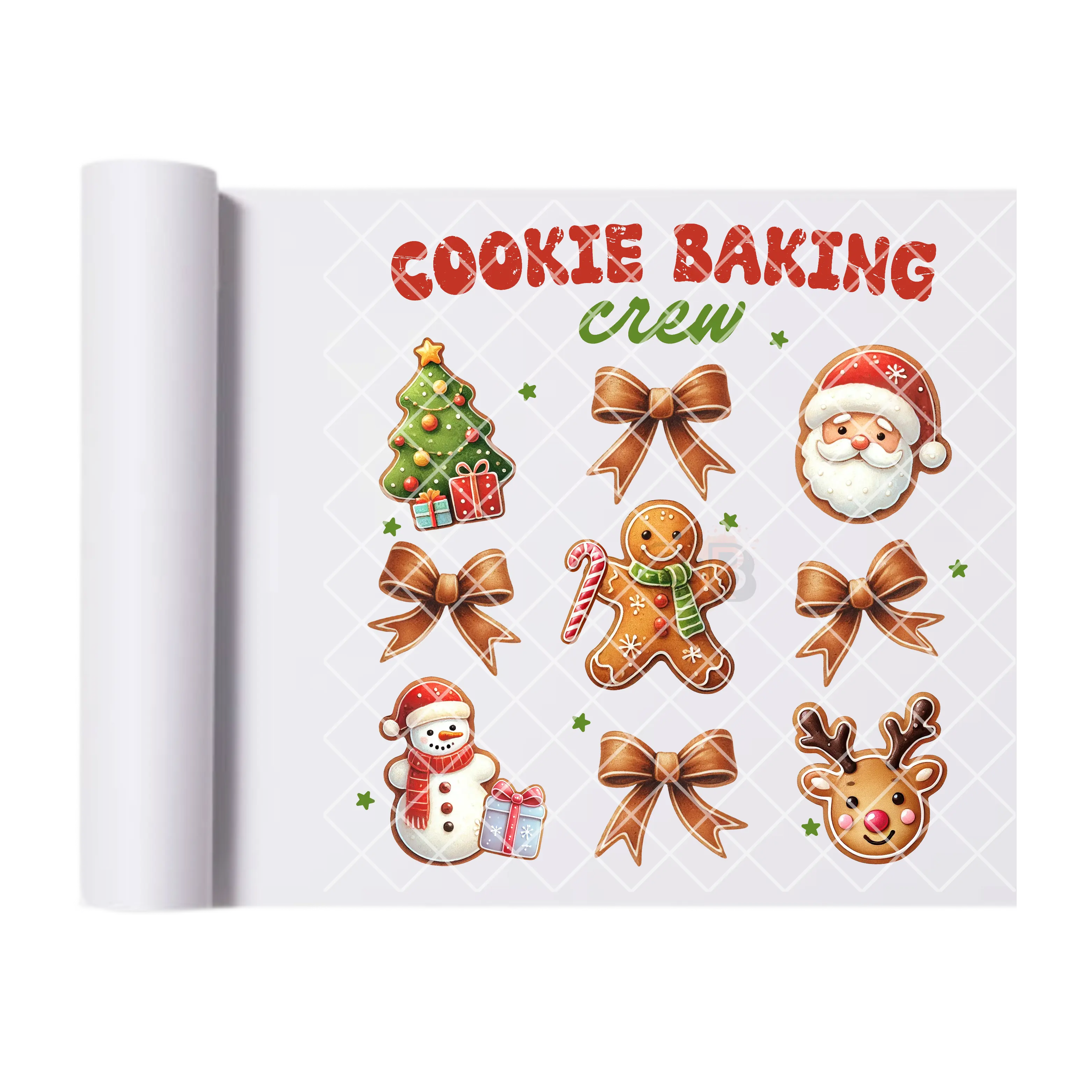 Cookie Baking Crew DTF Transfer Cookie Baking Crew DTF Transfer