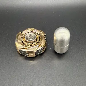 Metal Fidget Spinner Toy, 2 Counts Finger Spinner Toy, Stress Relief Toy for Adults, Office Decompression Toy, Fun Gift for Friends, Durable Smooth Spinner