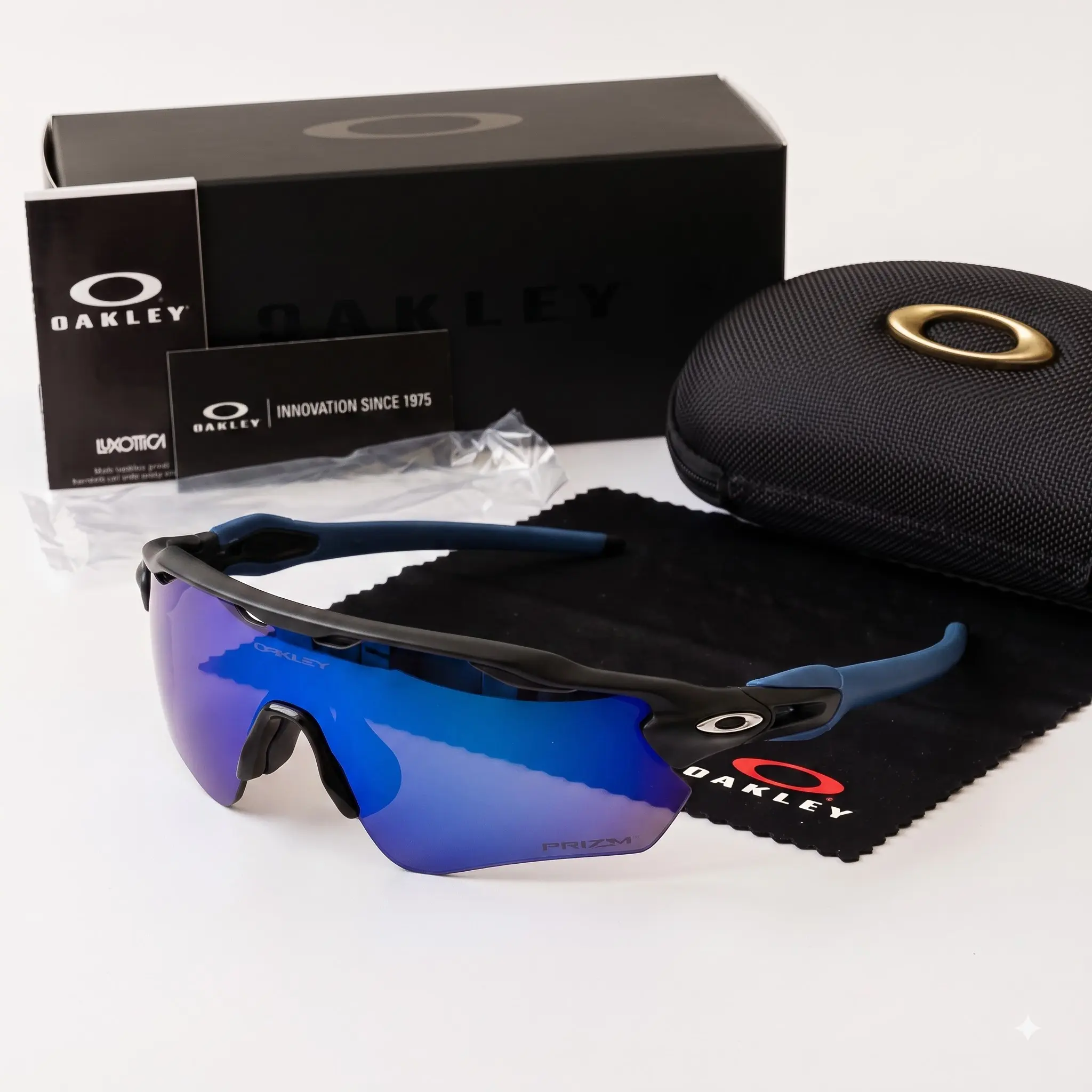 [Buy 2 get 1] Oakley Lightweight Sports Sunglasses Wraparound Outdoor Glasses for Cycling Baseball Running Golf