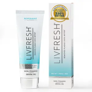 LIVFRESH Peppermint Gel Toothpaste LIVFRESH Peppermint Gel Toothpaste