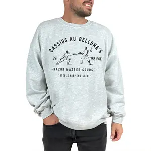 Cassius Razor Trainer Sweater, Red Rising Merch, Howler, Book Lover Gift Unisex Sweatshirt Casual Cotton