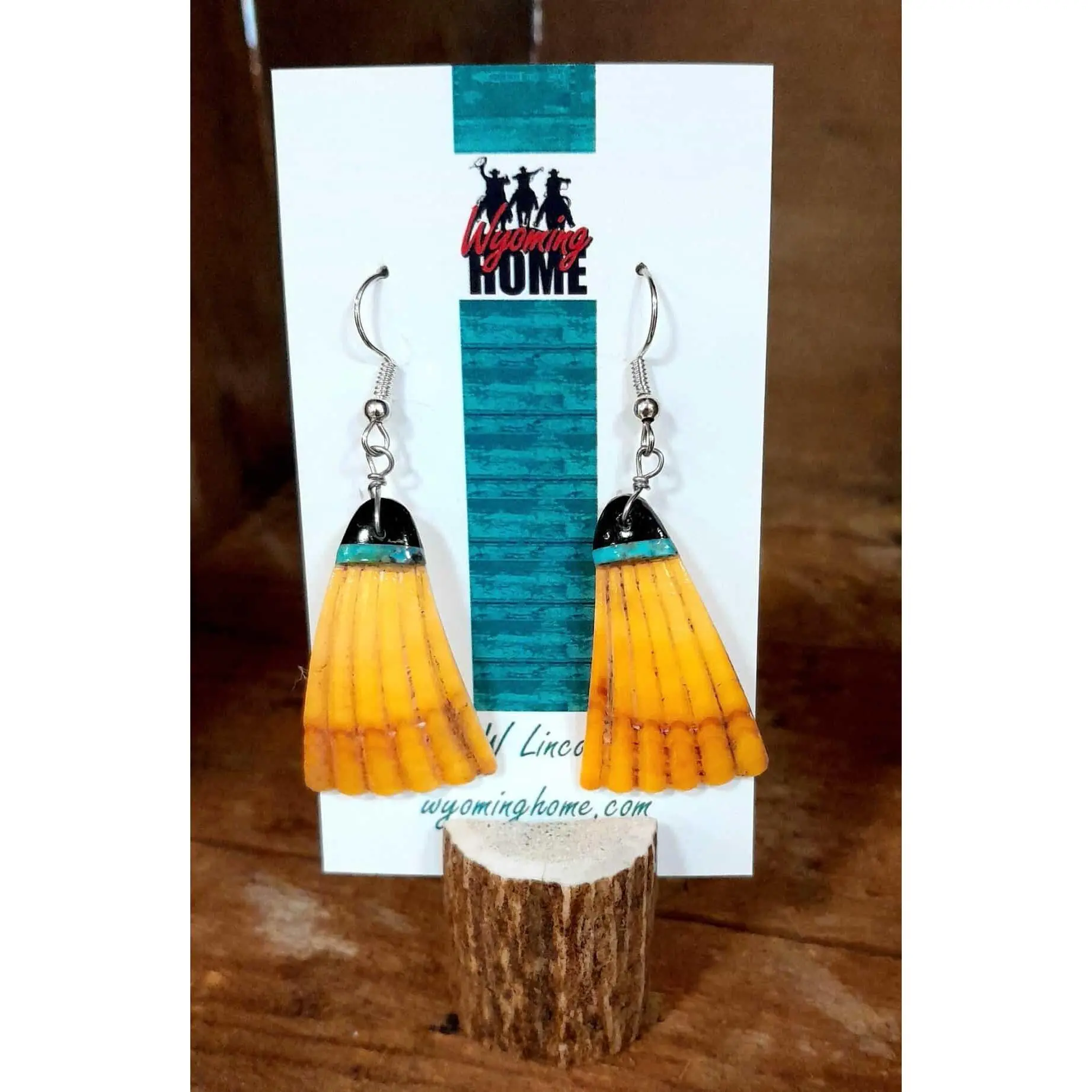 Spiny Oyster Shell & Turquoise Earrings