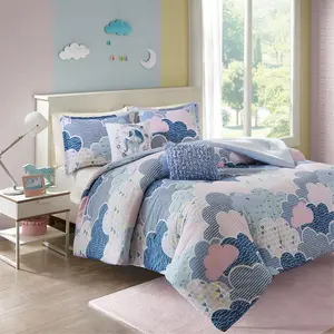 Urban Habitat  Cloud Comforter Set - Blue, Twin And Twin XL