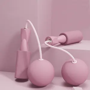 Weighted Cordless Jump Rope, Training Skipping Rope for Fitness, Adjustable Weighted Cordless Jump Rope for Men Women Kids