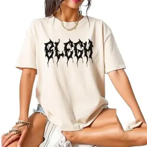 Blegh Emo Metalcore Band T-Shirt - Gothic Grunge Scene T-Shirt for Alternative Music Fans Cotton Fit