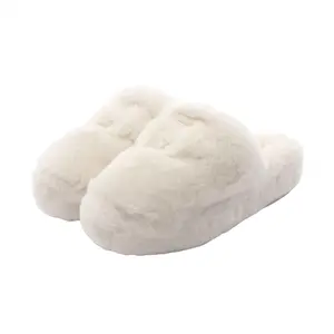 Pre-owned CHANEL Other Small Leather Goods Coco Mark Fur Sandals