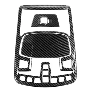 Custom Front Reading Light Lamp Cover Trim For Ford F150 Raptor 2015-2020 Car Interior Accessories Truck Automotive Vehicle Auto