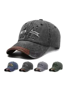 Unisex Casual Letter Design Baseball Cap, Outdoor Adjustable Sun Protection Cap, Fashion Accessories for Men & Women for Daily Wear