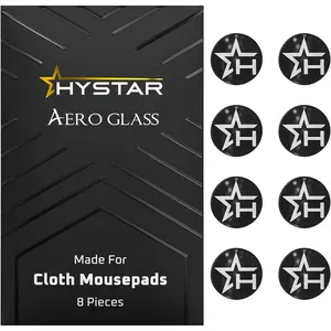 Aero Skates Dot Mouse Skates for Mousepad Rounded and Polished (Glass)