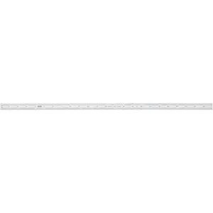 SPI Steel Rule - 24 in OAL, 5R Graduation, Multiple Grads (1/100 in, 1/32 in, 1/64 in), Flexible Satin Chrome-Plated Model 30-160-6, 1/100 Inch