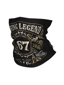 Six Seven Thin Bandana Neck Wrap Scarf Headband Soft Neck Cover