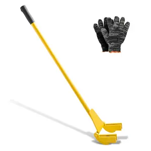 VEVOR Pallet Buster Tool, 41 Inch Carbon Steel Handle Wrecking Pry Bar, 2000 lbs Weight Capacity, Heavy Duty Deck Board Removal Tool, Breaker Bar for Flooring, Framing, Roofing, Trim, Drywall