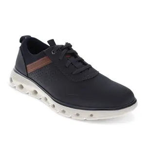 Dockers Mens Fowler Fusion 2.0 Casual Sneaker, Navy, Size 13