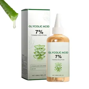 7% Glycolic Acid Exfoliating Toner, Hydrating Facial Toner, Smooth Glowing Skin, Even Skin Tone, Improve Skin Texture, Gentle Formula for Daily Use
