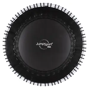 JumpSport 44 Inch PRO Workout Rebounder for Adults 44" Fitness Trampoline, Black