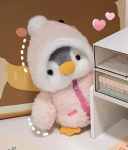 Cute Penguin Plush Toy, 1 Count Cartoon Penguin Plush Doll, Stuffed Animals Birthday Gift, Home Decor, Kawaii Stuffed Animals Soft Strawberry Bunny Plush Toy