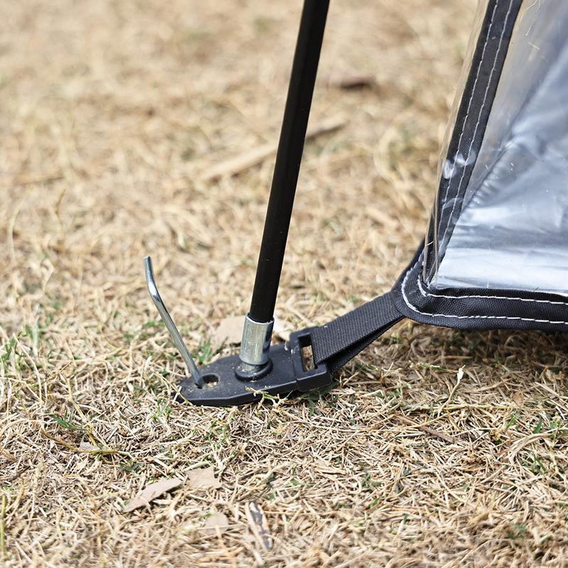 All-Weather Panoramic Bubble Tent: 360° View Instant Pop-Up Screen House with Carry Bag for Camping, Sports & Fishing