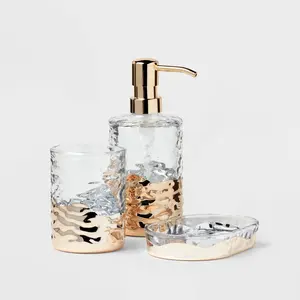 3pc Luxe Coordinate Bath Bundle Set - Threshold