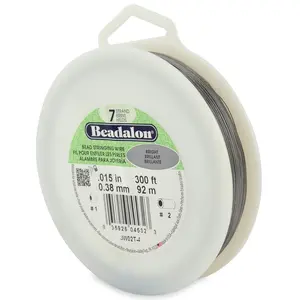 7 Strand Beadalon Stringing Wire, 300 ft / 91 m