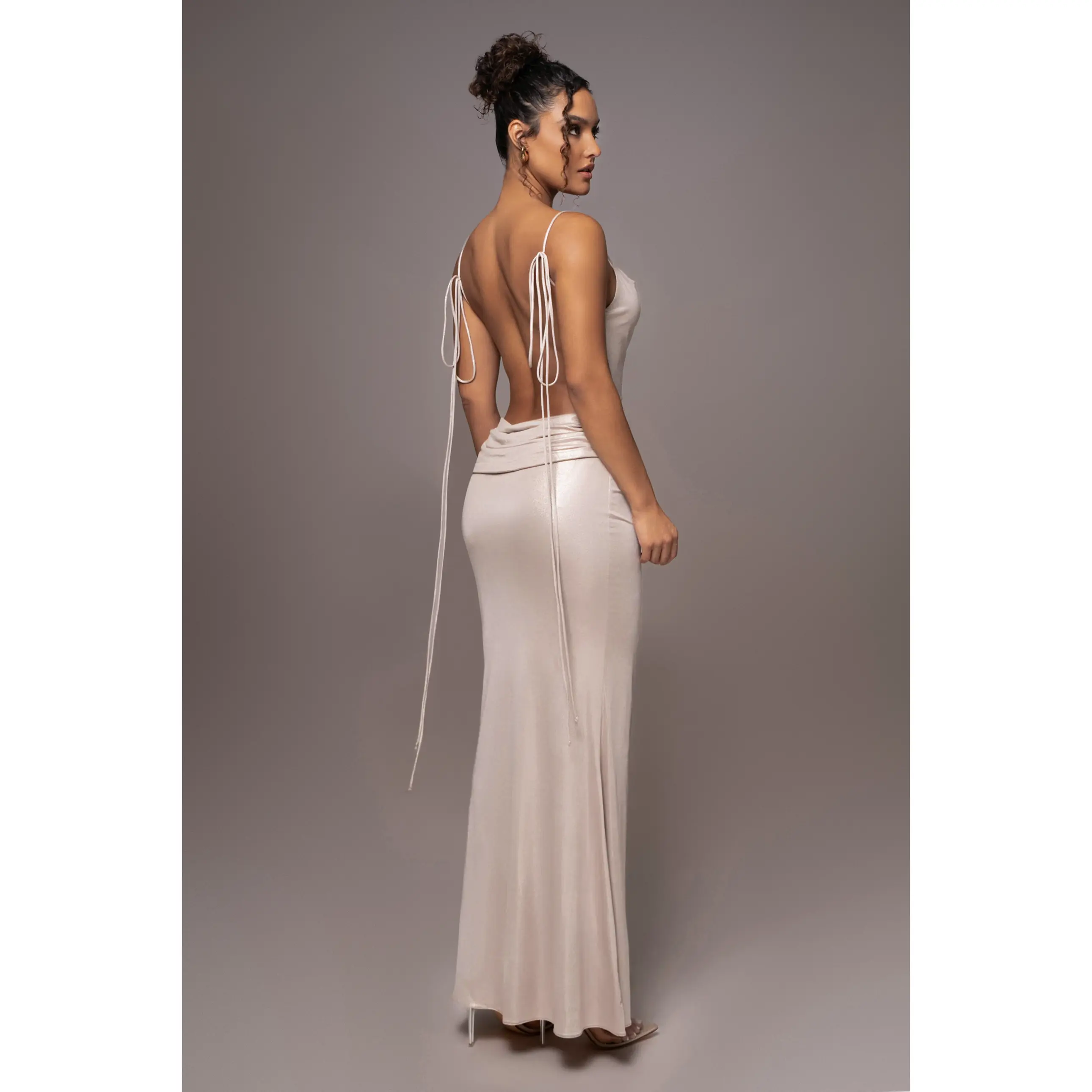 cotton gauze maxi dresses Natori Cotton Gauze Maxi Halter Dress