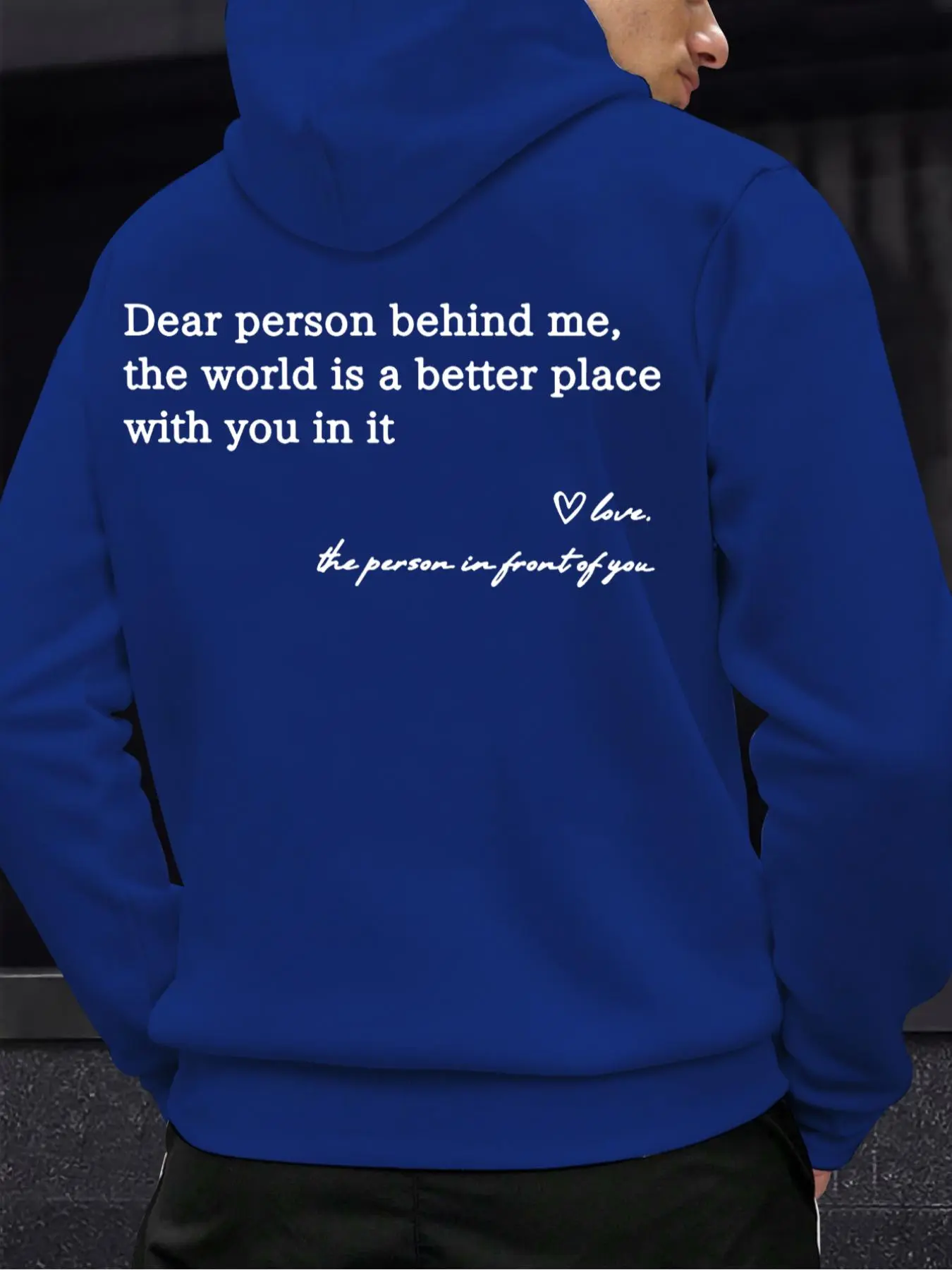 Men's Letter Print Hoodie, Graphic Print Hoodie, Casual Loose Long Sleeve Hooded Sweatshirt for Daily Wear, Men's Top for All Seasons, Pullover, Hoodie Print Hoodies
