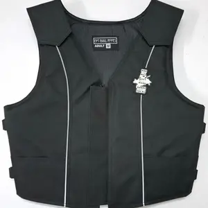 EPT Bull Riding Vest v3.0- Black Cordura EPT Brand - Adult Sizes: Small to X-Large