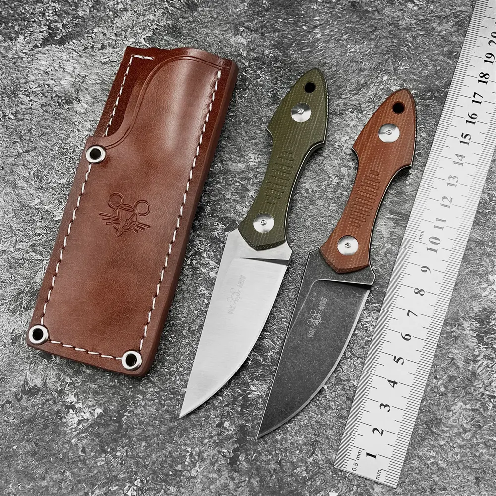 Brand-New, Convenient, and Durable Jungle Knife with Fixed Blade, 8Cr13Mov Blade, G10 Handle High-Quality Outdoor Tools Folding Knife for Outdoor Activities, Fishing, Camping, and Hiking, Outdoor Camping Knives
