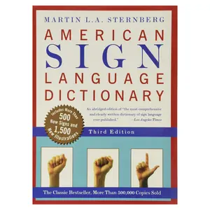 American Sign Language Dictionary, Third Edition Paperback