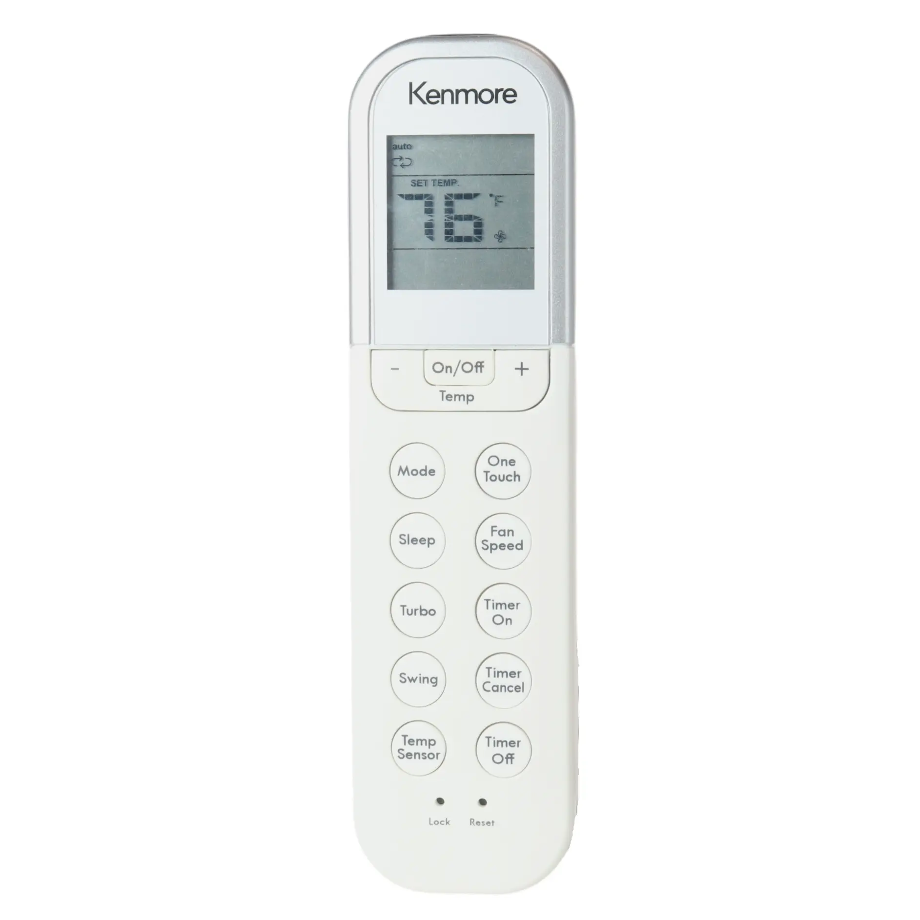 Kenmore RG36Y/BGCEFU2 Portable Air Conditioner Remote Control | LCD Thermostatic Screen- 17317000A02548