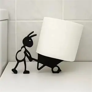 5-Pack Fun Ant Toilet Paper Holder Set, Bathroom Decor Gift, Ideal for Home Decoration, Office Restroom, Creative and Practical Design, Bathroom Accessories