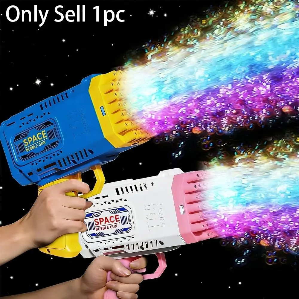 Handheld Bubble Blowing Machine Electric Bubble Gun, Handheld Bubble Maker, Bubble Blower, Portable Bubble Machine, Versatile Gift, Party Gift Birthday Toy Outdoor Wedding Childrens Toys Boys Girls Summer Play