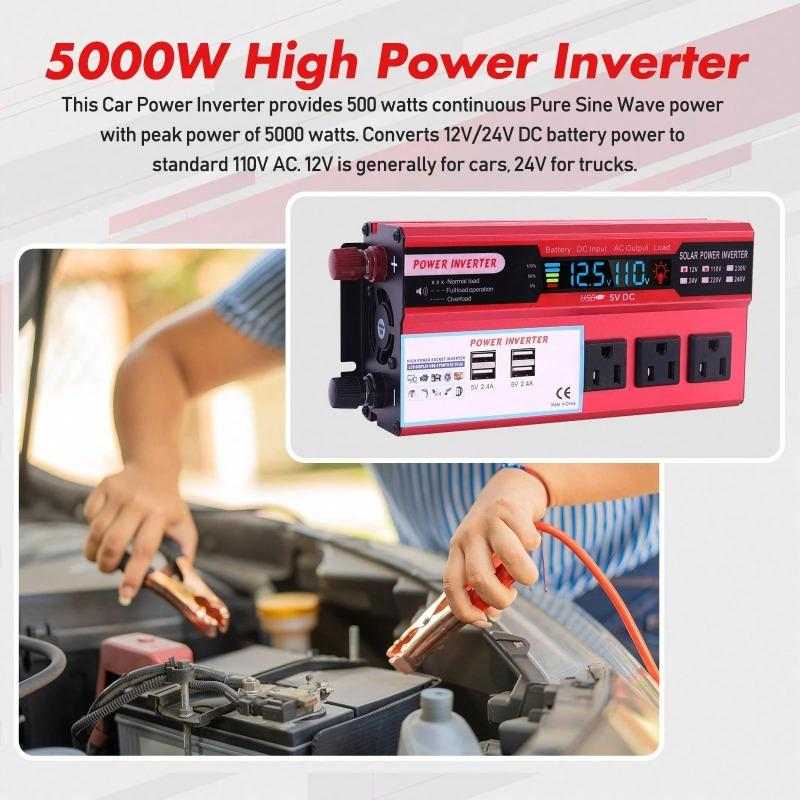 Portable Car Inverter: Reliable, Durable, Perfect for Travel & Backup Power Portable Car Inverter: Reliable, Durable, Perfect for Travel & Backup Power