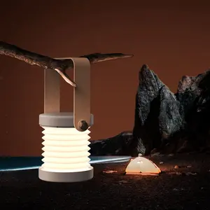 GlowFlex Touch Lamp - Foldable Dimmable LED Lantern, USB Rechargeable, Portable Night Light for Home Decor and Camping Foldable Touch Dimmable Reading LED Night Light Portable Lantern Lamp USB Rechargeable For Home Decor