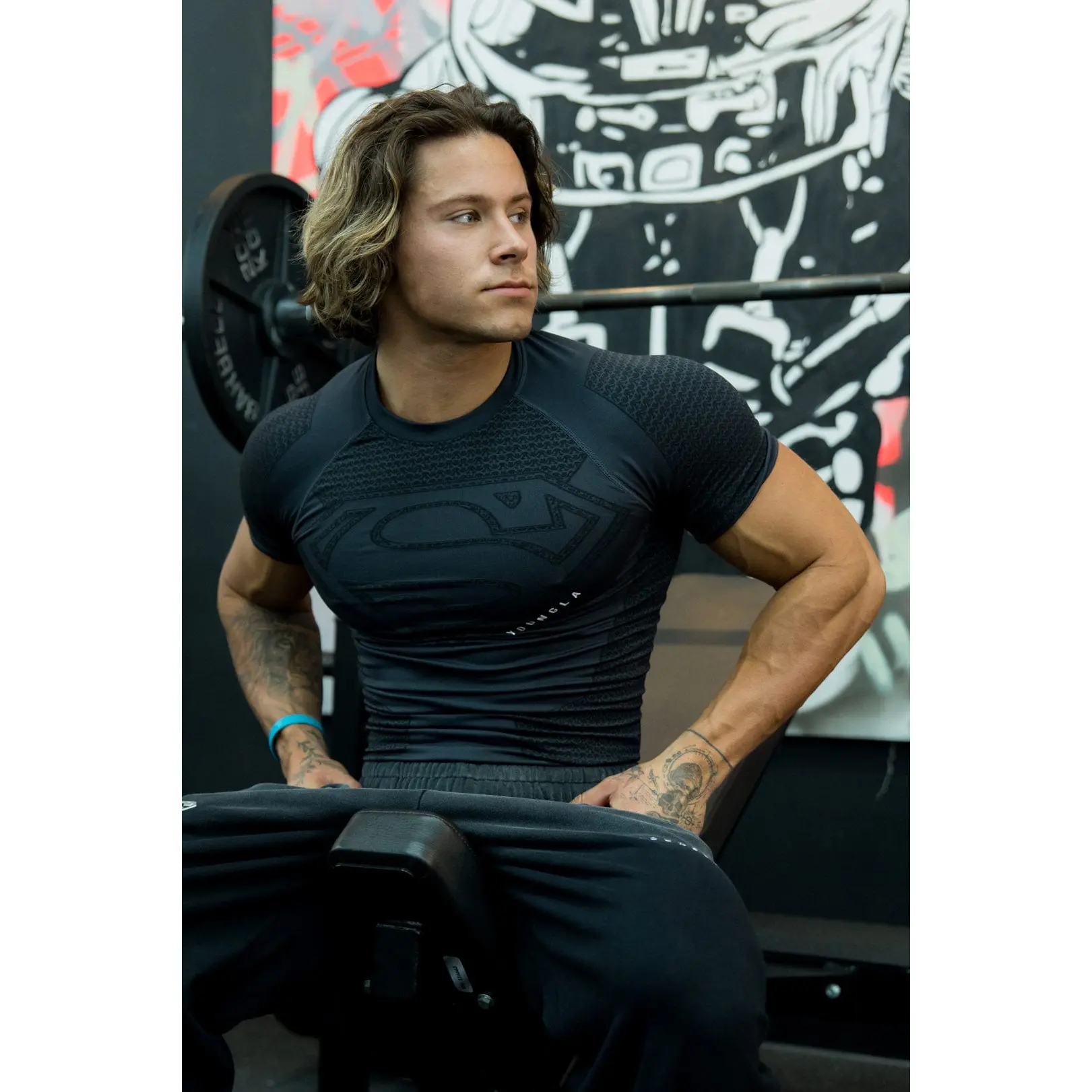 4117 - Superman Compression Tees - TikTok Shop