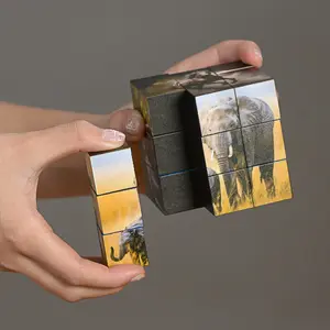 Click Blocks - Magnetic Puzzles Stacking Set Click Blocks - Magnetic Puzzles Stacking Set