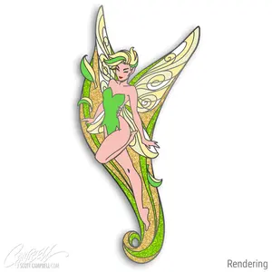 FTF Tinkerbell 2023 First Edition Pin J. Scott Campbell