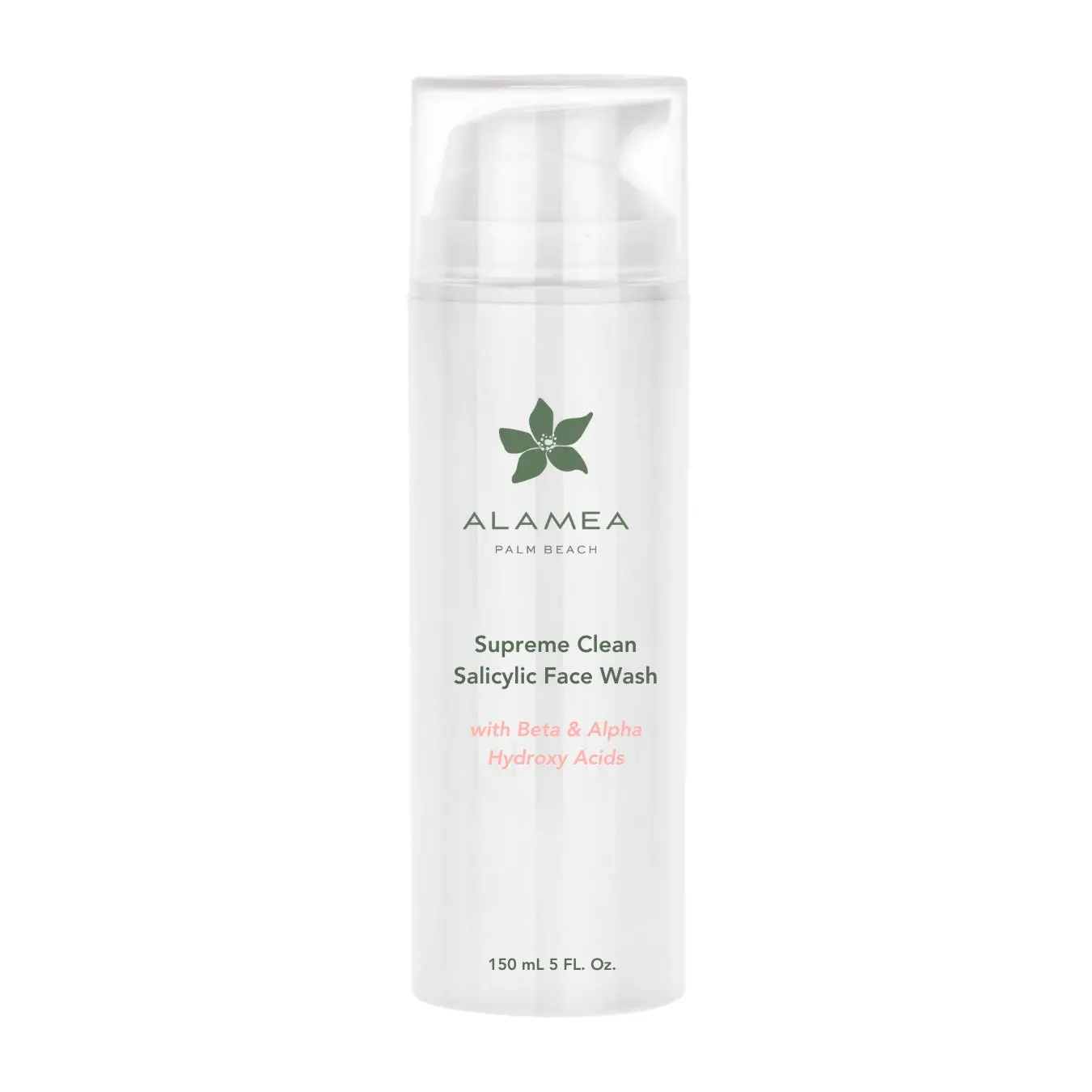 Supreme Clean Salicylic Face Wash - A cosmeceutical grade, gentle exfoliating facial cleanser formulated with Beta and Alpha Hydroxy Acids to improve clarity of the skin.