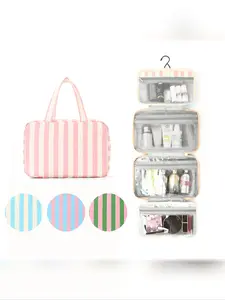 Large Capacity Travel Makeup Bag, Portable Cosmetic Organizer, Dry Wet Separation, Ideal for Daily Use, Perfect Gift Choice, Travel Cosmetic Bags