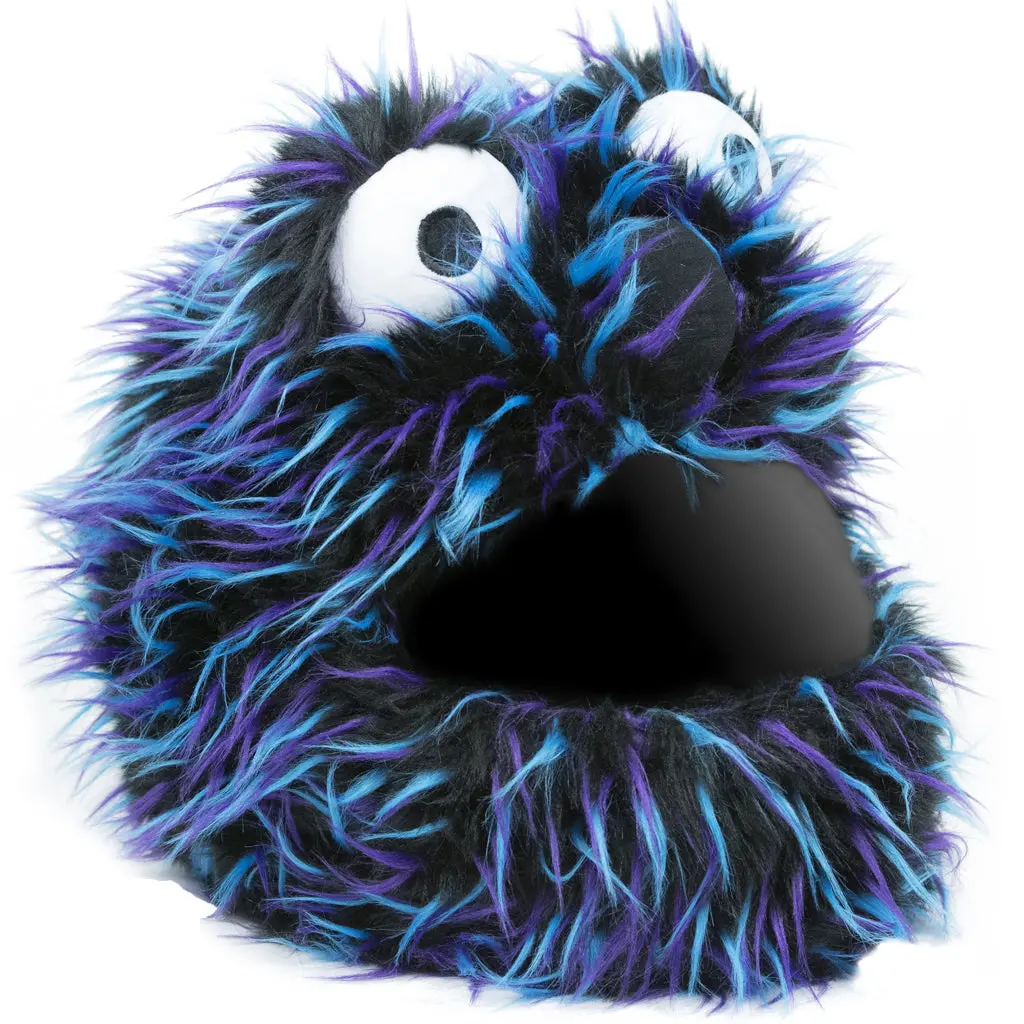 Motorcycle Helmet Cover - Blue, Purple And Black