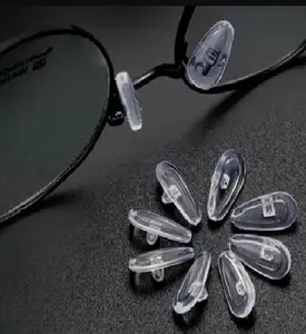 $9.95 16 Pairs 32 Pcs Soft Eyeglasses Nose Pads Screw Or Push in Silicone Comfort Air Chamber Cushion Anti Slip Nose Pieces Glasses Sunglasses Parts ear grip