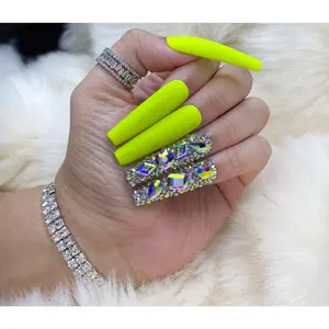 Lime Luxury press on nails