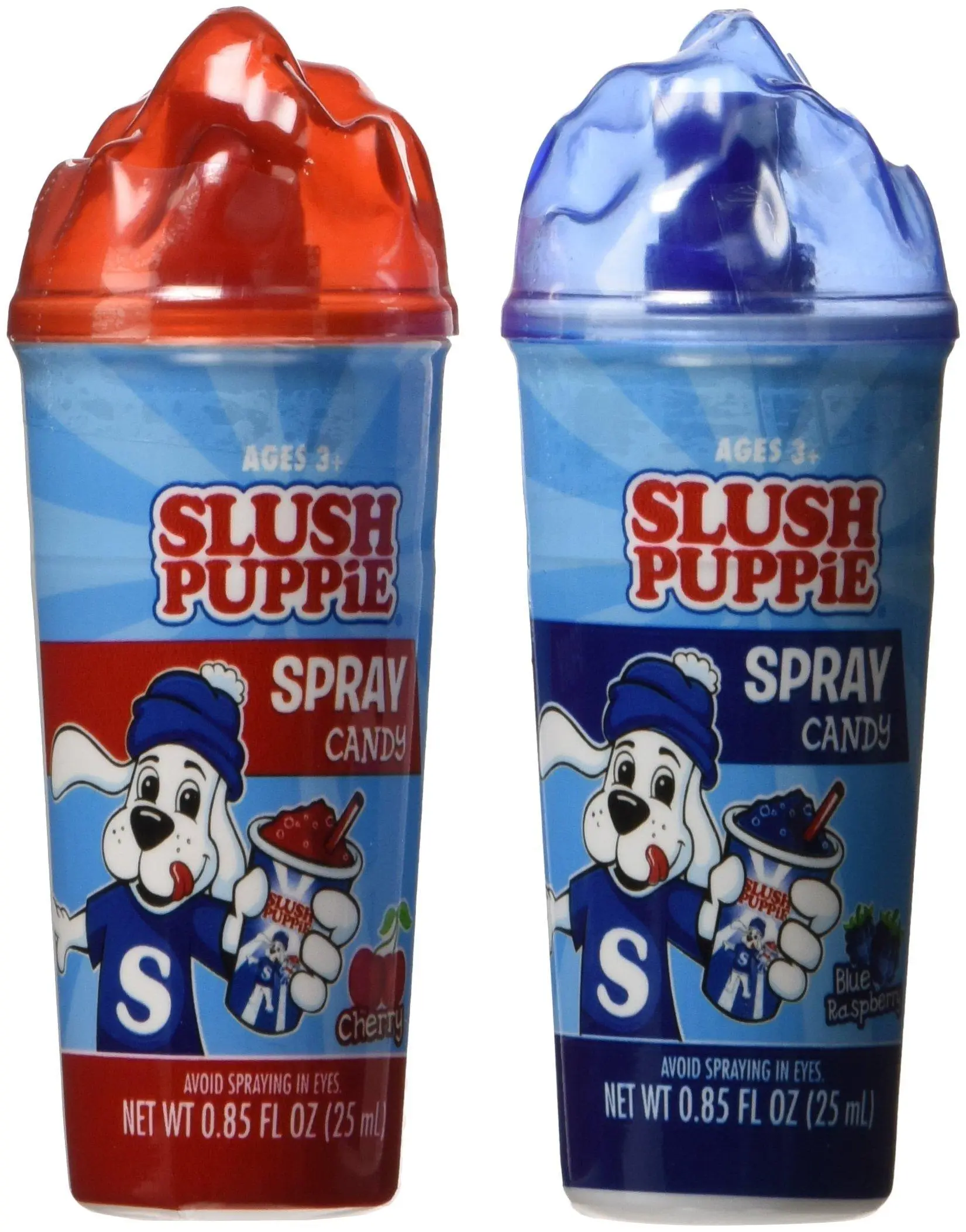 Slush Puppie Spray Candy 12 Ct 0.84 Oz Tray