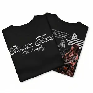 The Ella Fella Club S-5XL Unisex Double Sided T-Shirt, Ella story Tee, Choosin' Texas Shirt Multi color For Fans