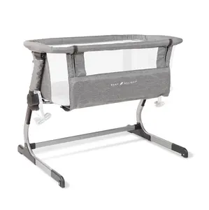 Beside Me™ Dreamer Bassinet & Bedside Sleeper - Charcoal Tweed