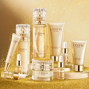 Ginseng Peptide Gilded Time Set For 10 ,Moisturizing Refreshing And Breathable Balancing Low Allergy Suitable For All Types Birthday, Christmas, Party, New Year Gifts.