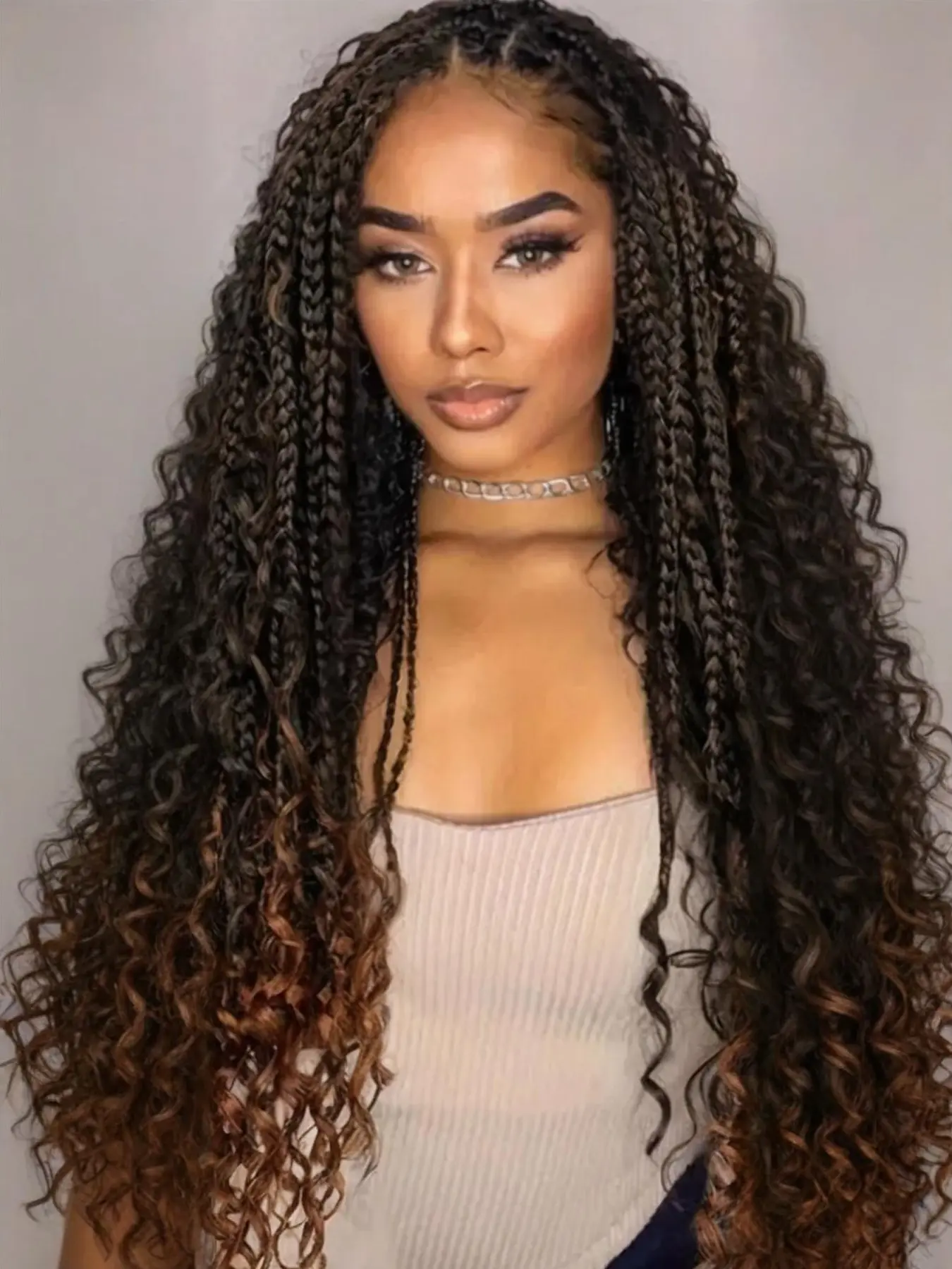 36 Inch HD Lace Braided Wigs for Women, Long Bob Knotless Boho Style, Premium Synthetic Baby Hair, All Seasons Wearable, Lace Braiding Wig, Bohemian Braided Wigs