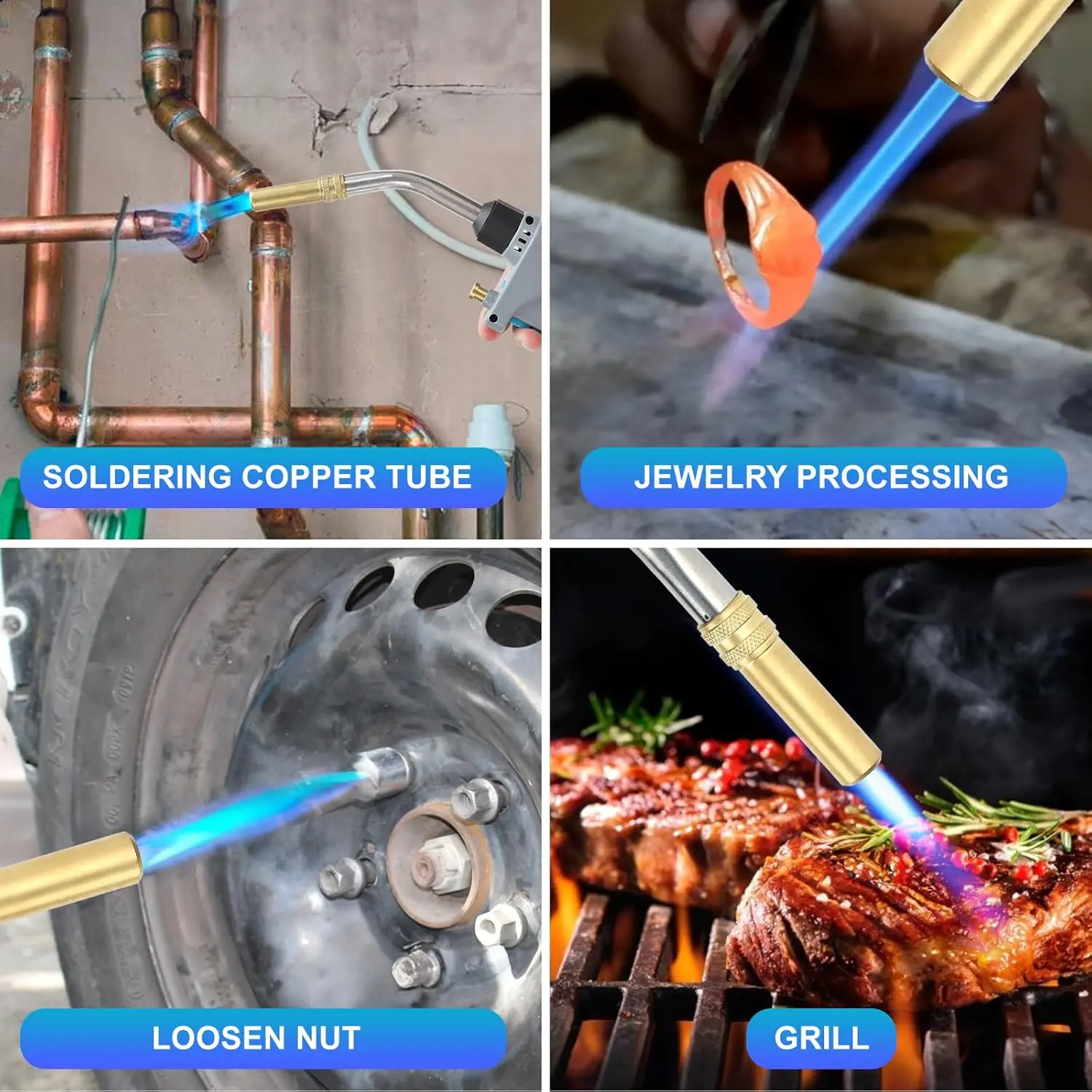 BLUEFIRE BTS-8090 Auto ON/OFF Trigger Start Heavy Duty Gas Welding